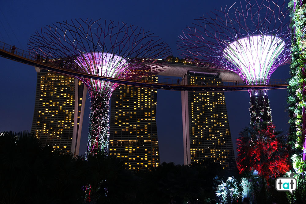 talk about travel indonesia singapore marina bay sands gardens by the bay