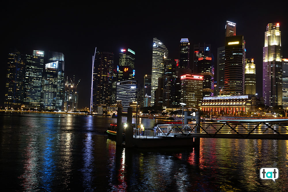 talk about travel singapore marina bay skyline