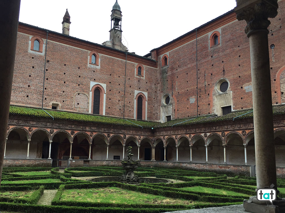 talk about travel certosa di pavia chiostro piccolo