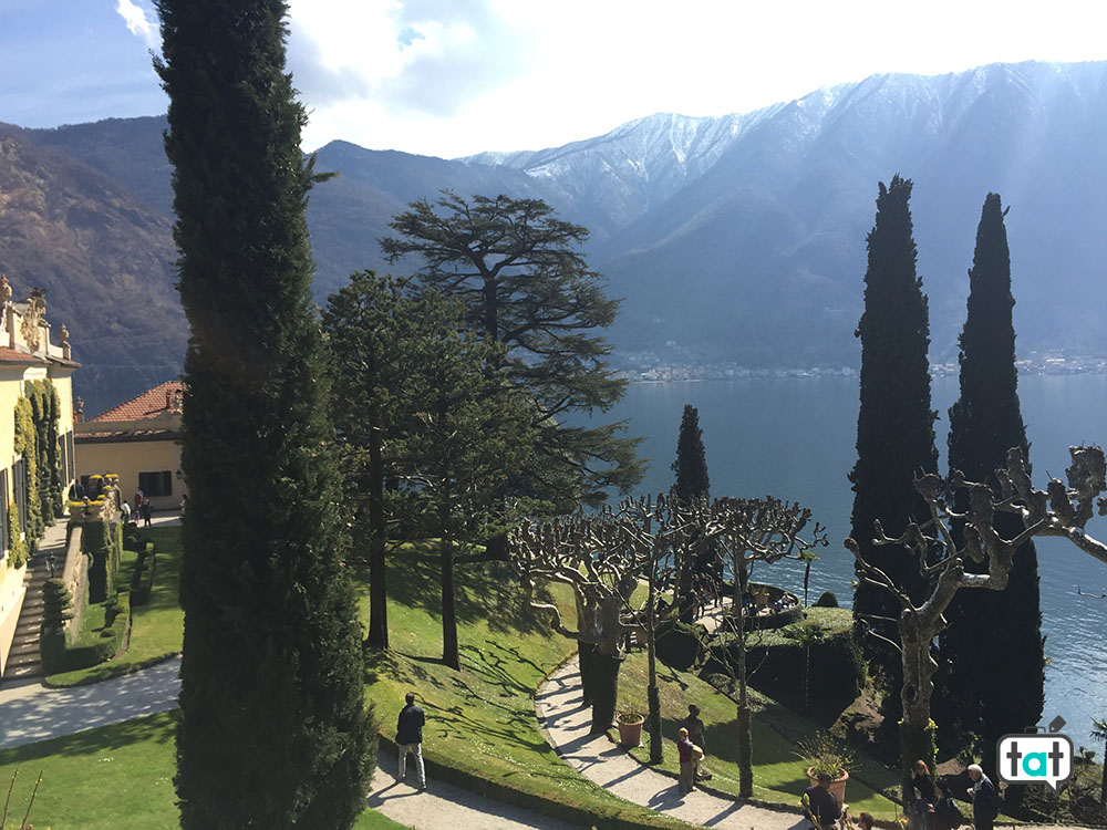 talk about travel villa del balbianello vista giardini
