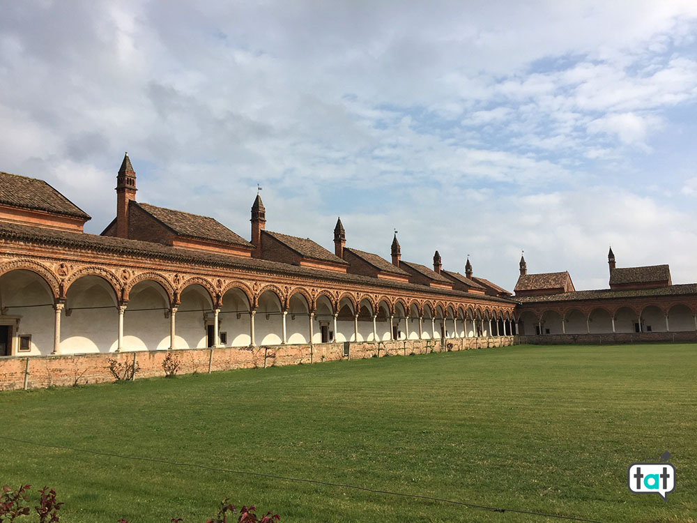 talk about travel certosa di pavia chiostro grande
