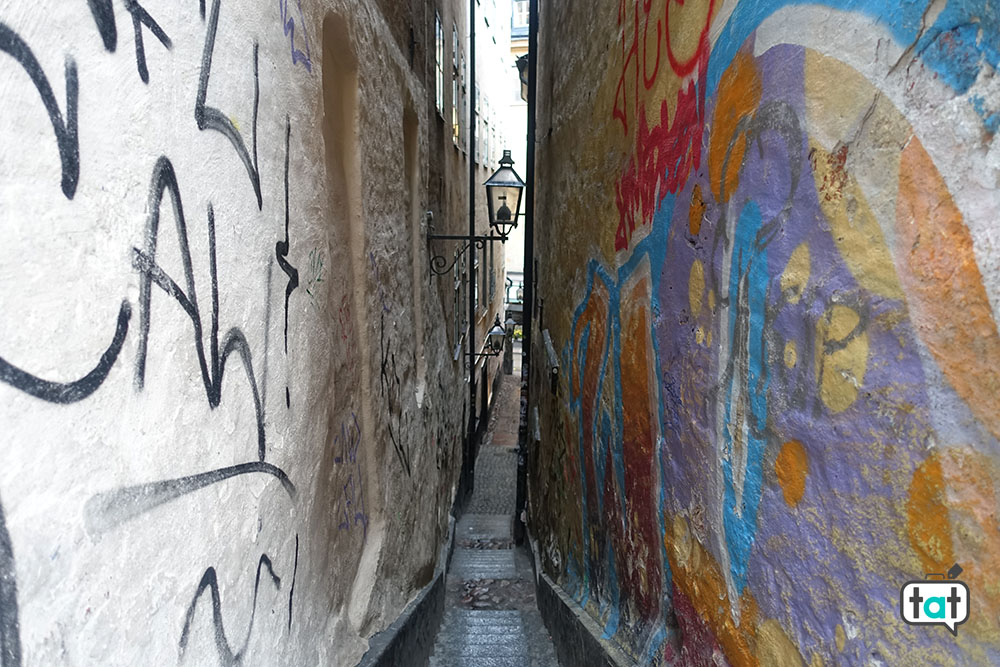 stoccolma gamla stan marten trotzigs grand via piu stretta