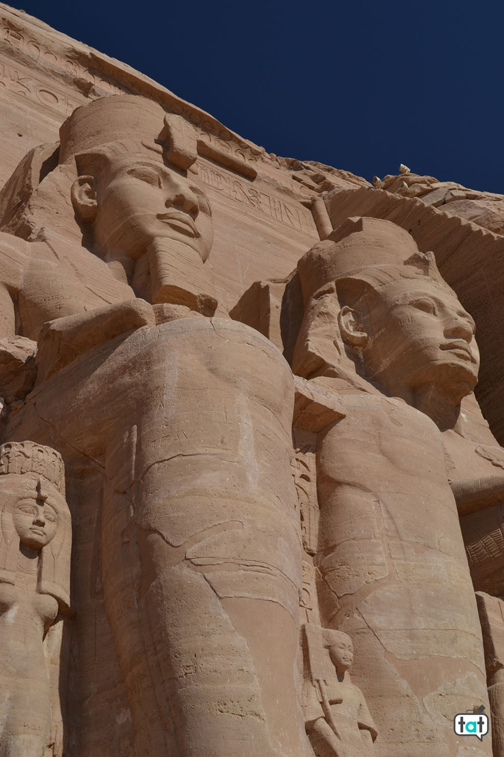 talk about travel egitto tempio di abu simbel colossi