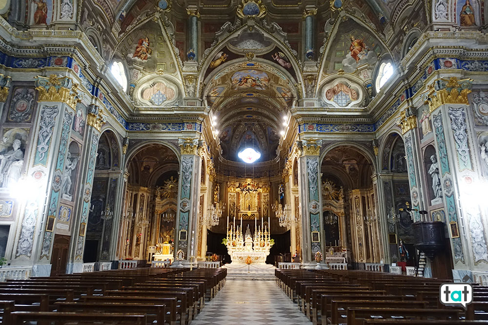 pietra ligure basilica interno