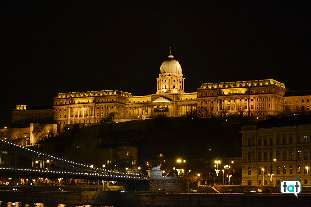budapest vista collina di buda