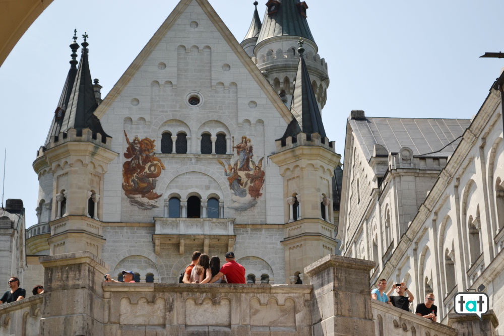 castello di neuschwanstein facciata