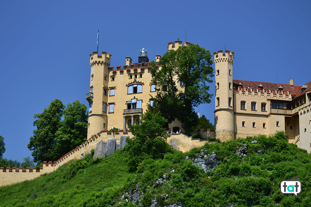 castello di hohenschwangau vista