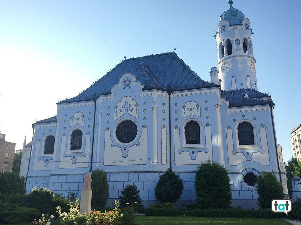 bratislava chiesa azzurra