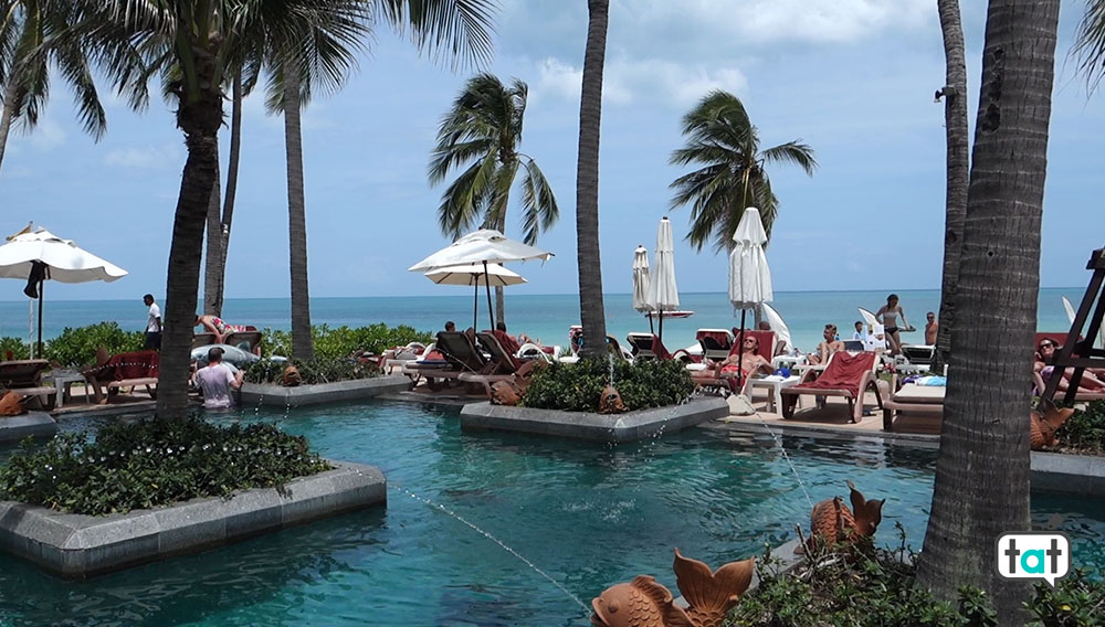 piscina centara resort samui