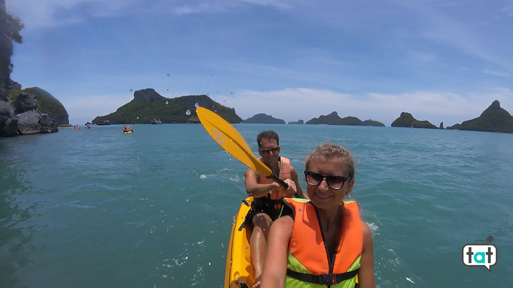 kayak ang thong park