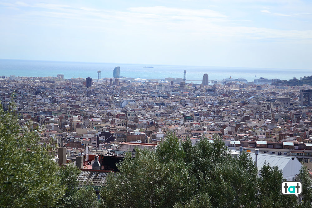 Barcellona vista Parc Guell