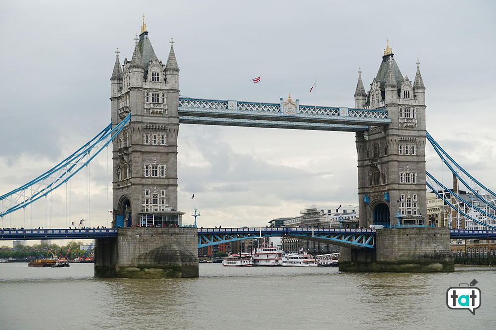 Veduta del Tower Bridge