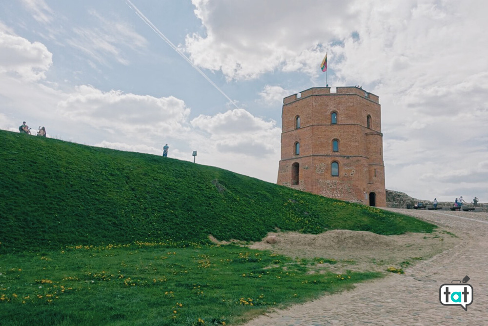 Collina di Gediminas a Vilnius