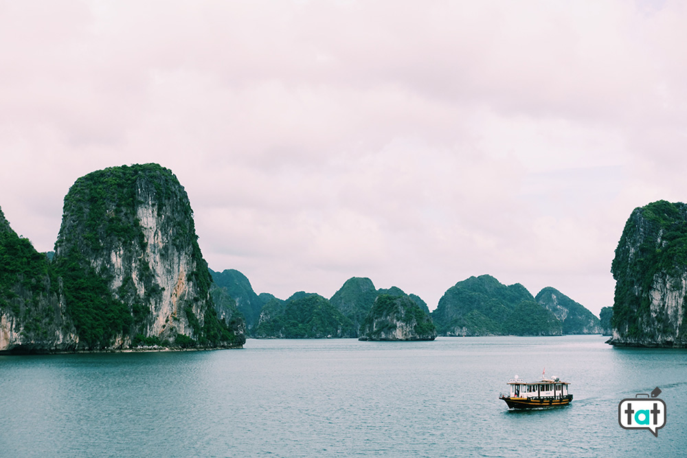 Vista sulla Baia di Halong