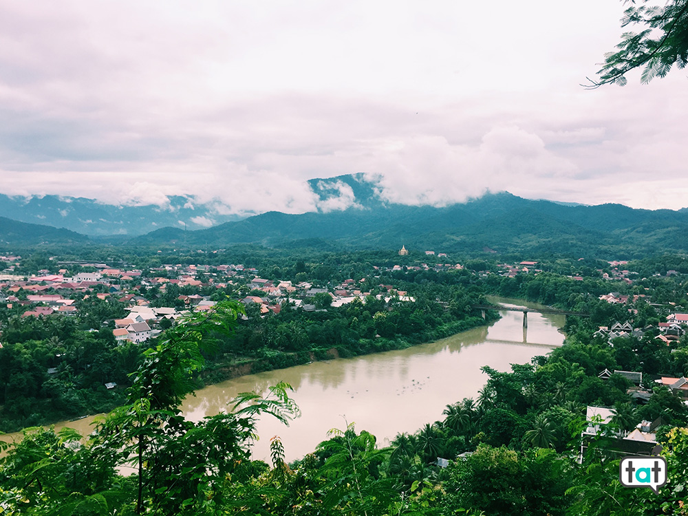 vista su Luang Prabang