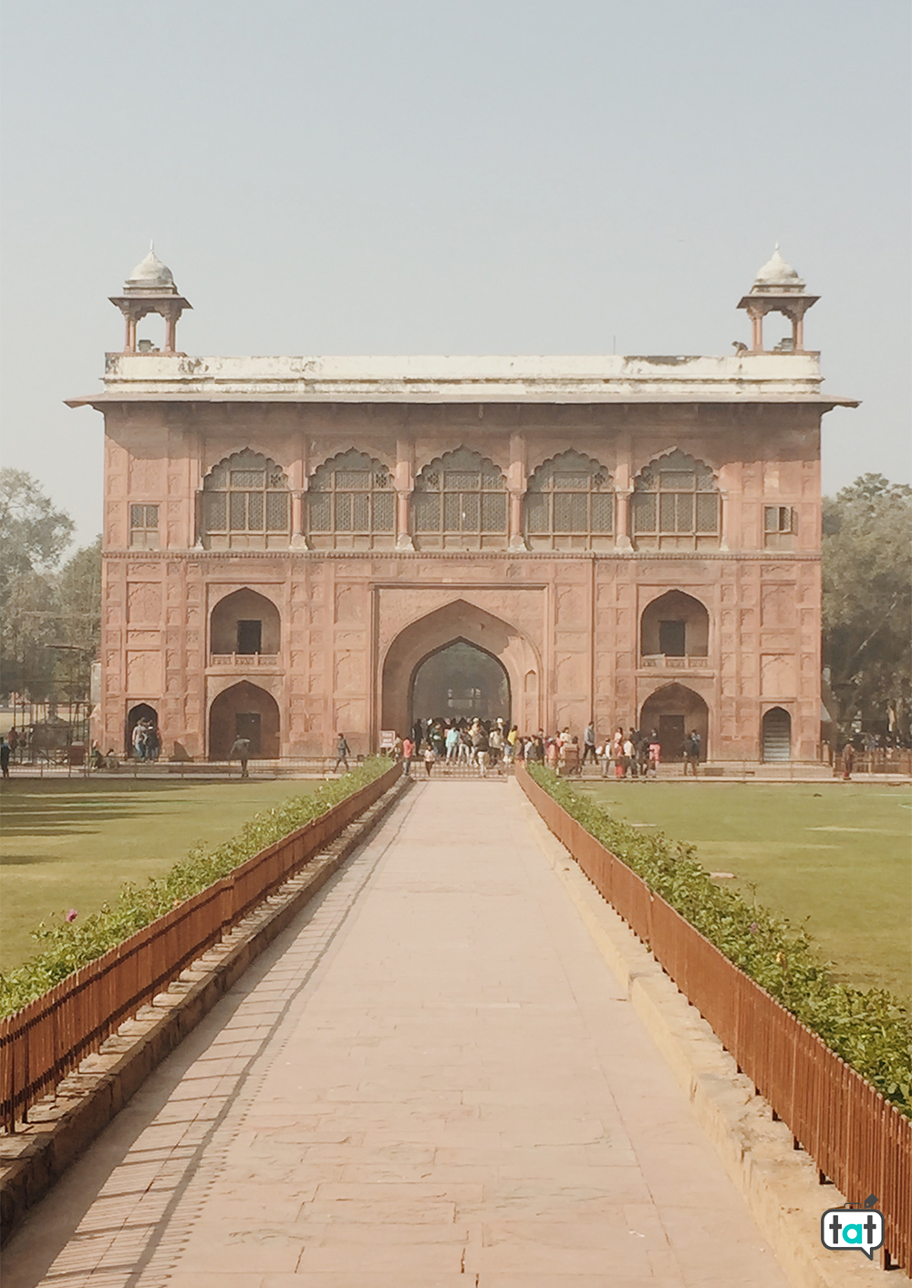 Ingresso forte rosso Nuova Delhi