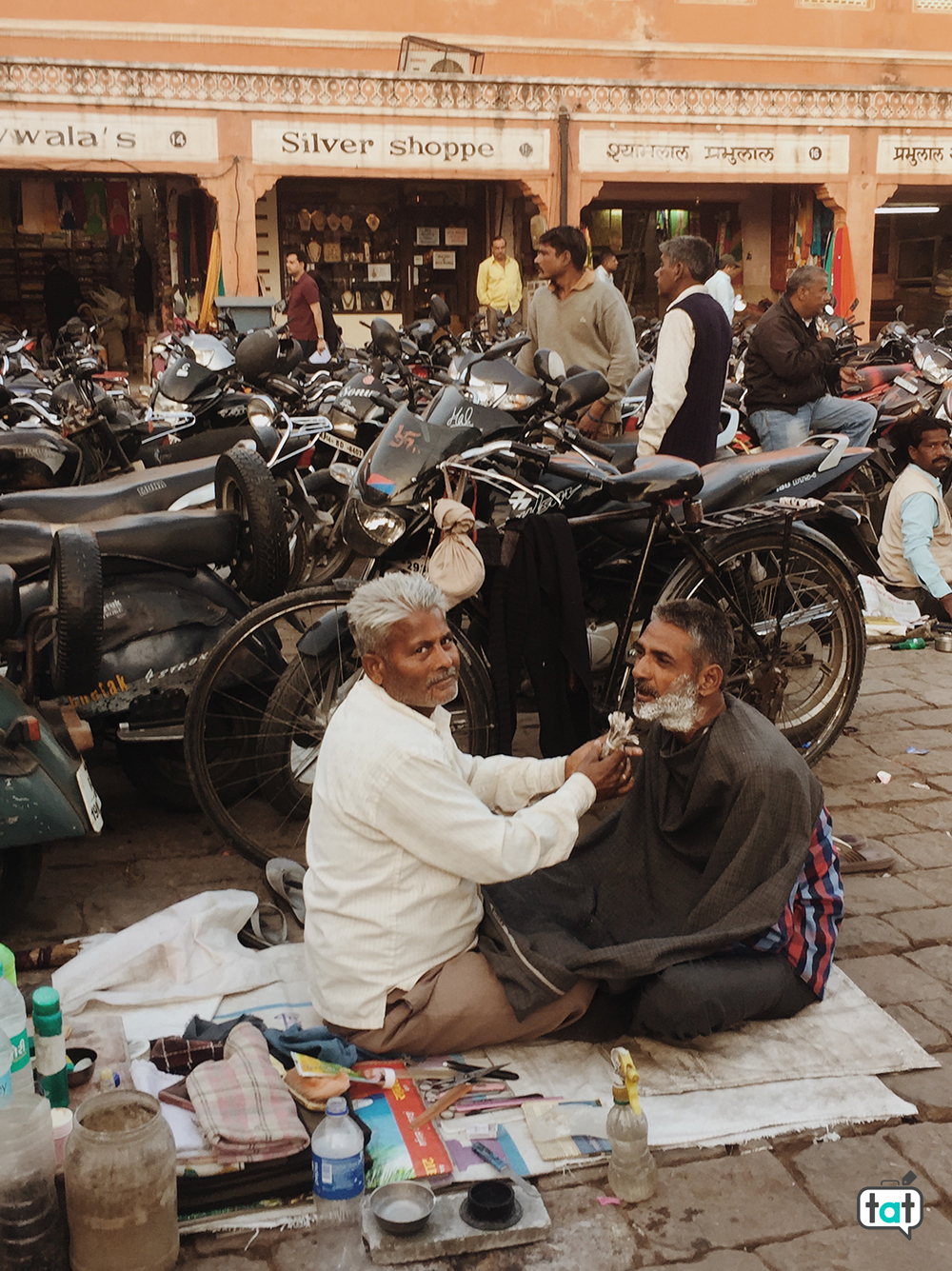 Barbiere a Jaipur