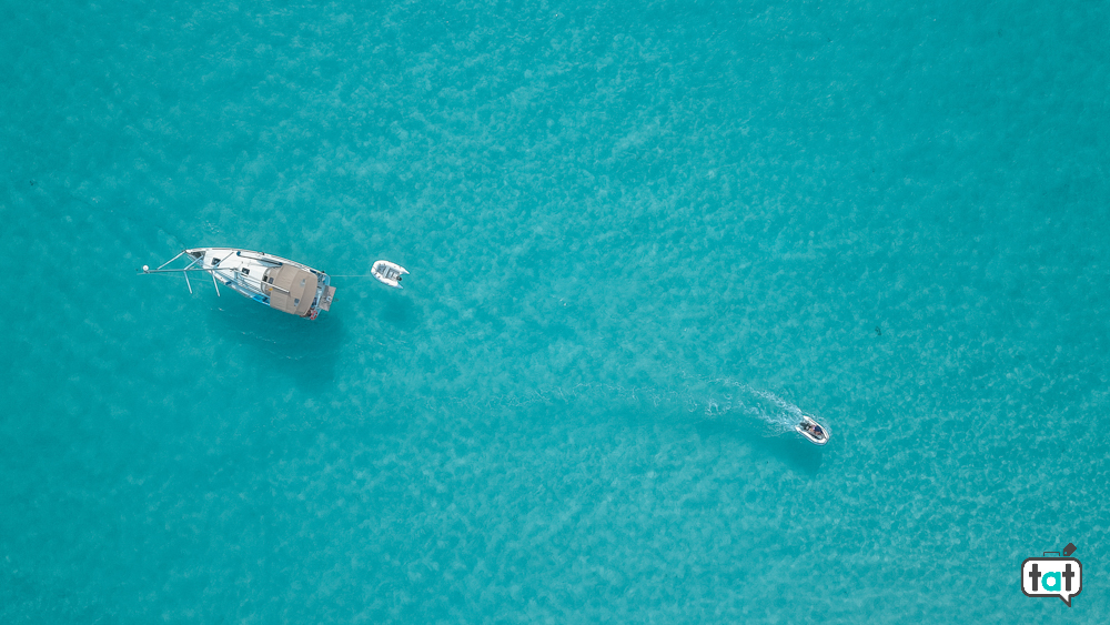 Playa Es Trenc dall'alto Maiorca