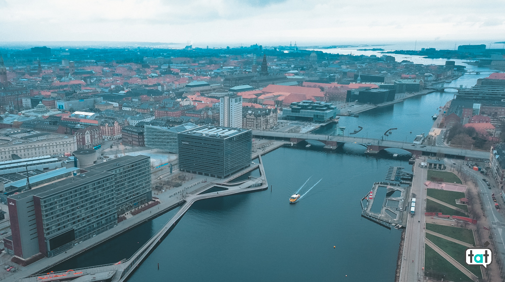 Copenaghen dall'alto