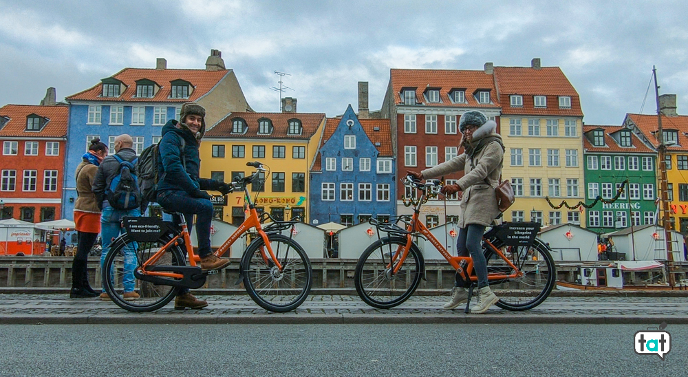 Copenaghen in bicicletta