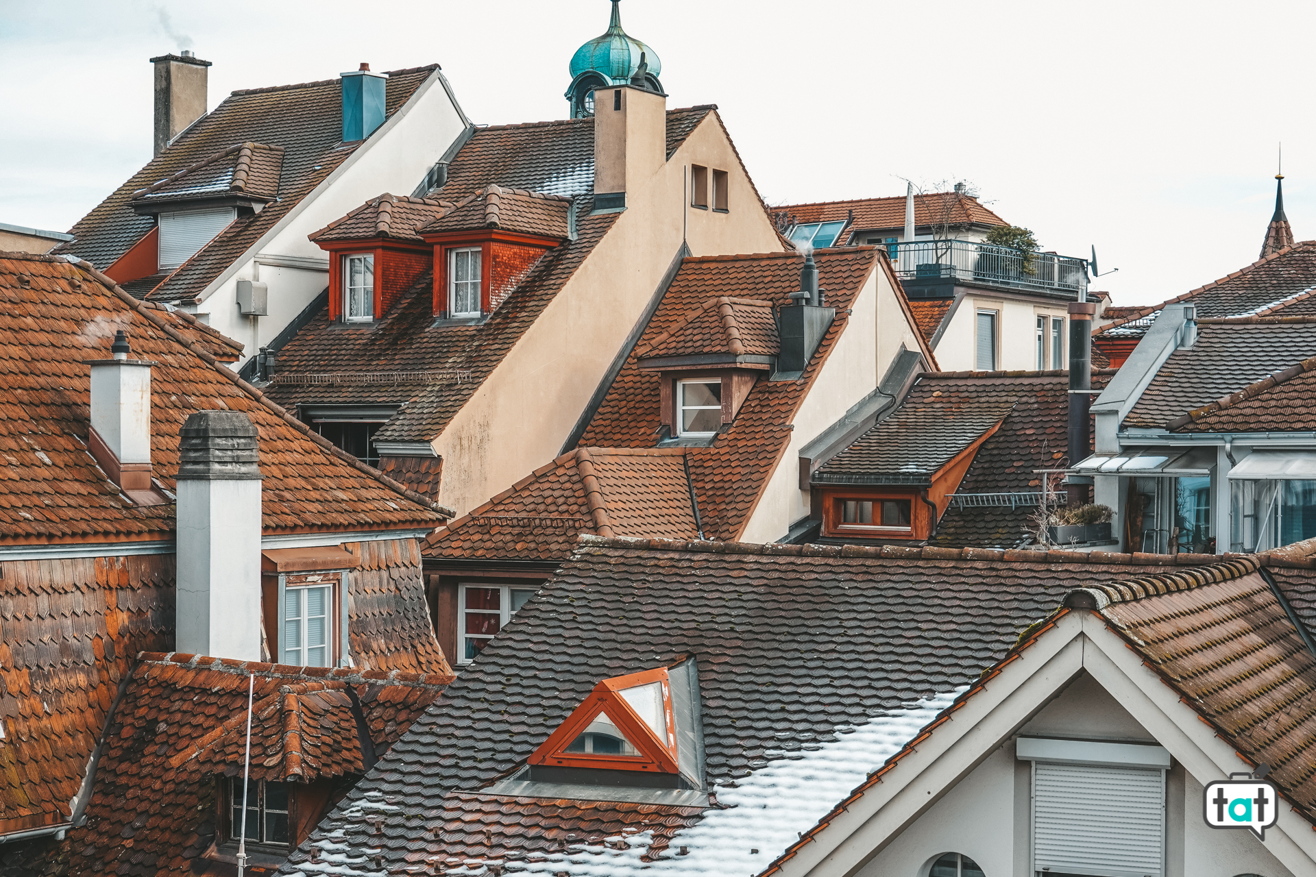 tetti inverno Lucerna