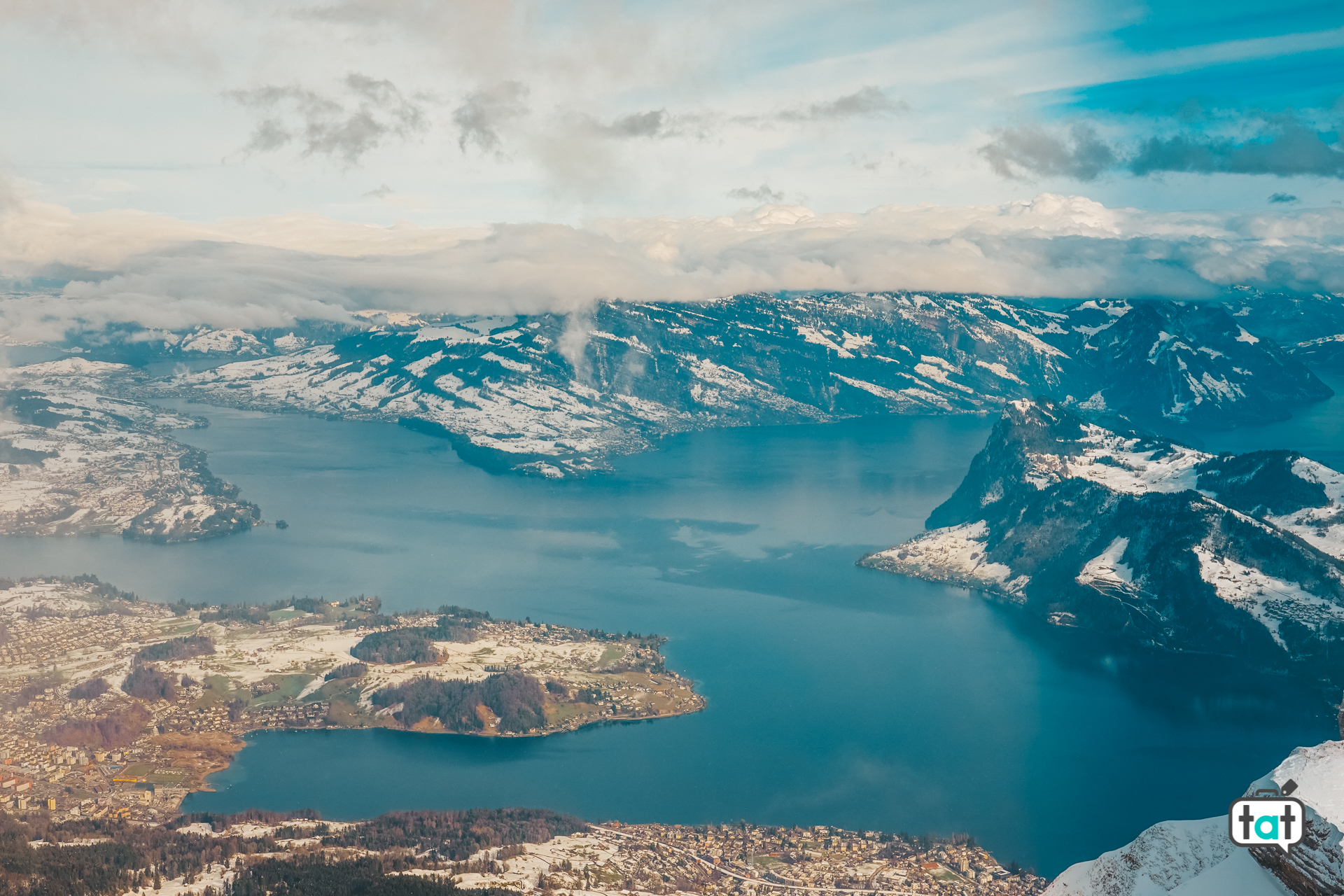 vista ovovia Pilatus